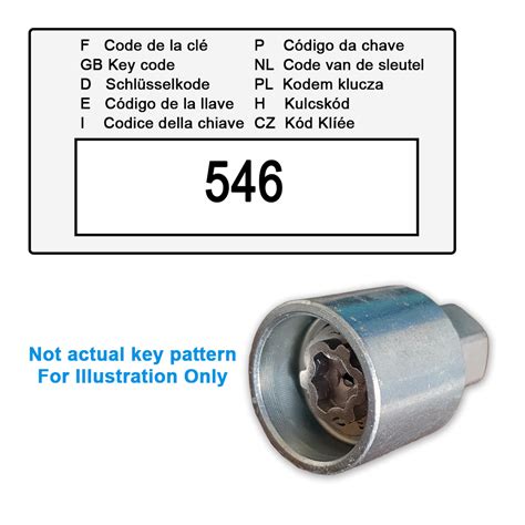 Where Is Vw Locking Wheel Nut Key Code