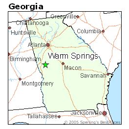 where is warm springs ga located