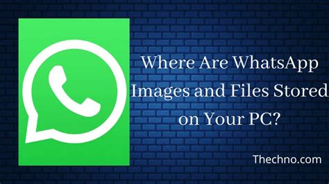 where is whatsapp web data stored in pc