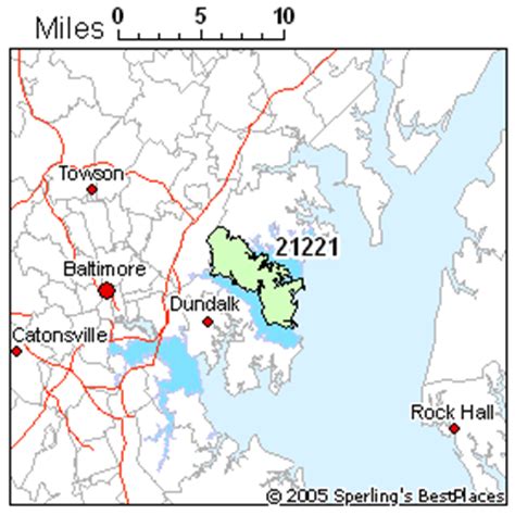 where is zip code 21221 in md