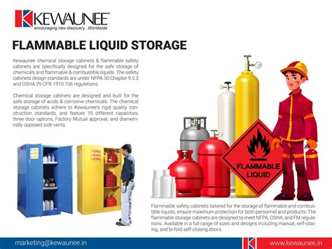 where should flammable liquids be stored