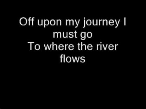 where the river flows lyrics