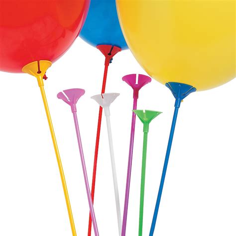 where to buy balloon sticks and cups