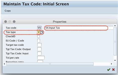 where to check tax code in sap