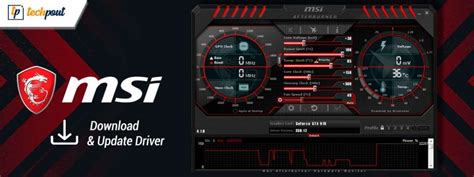 where to download msi drivers