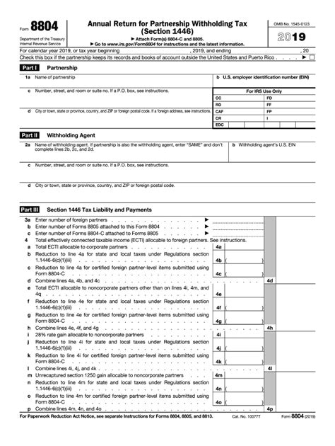 where to file form 8804