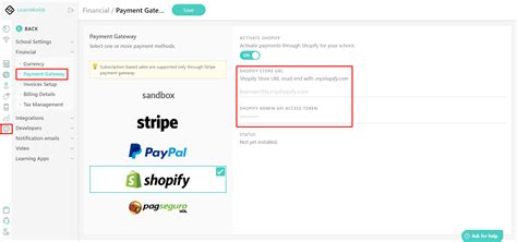 where to find admin api access token shopify
