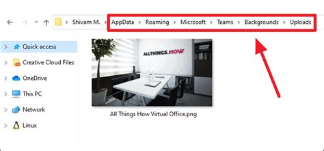 Where To Find Appdata Microsoft Teams Backgrounds Uploads Folder