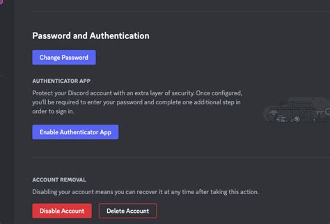where to find discord 6 digit authentication code