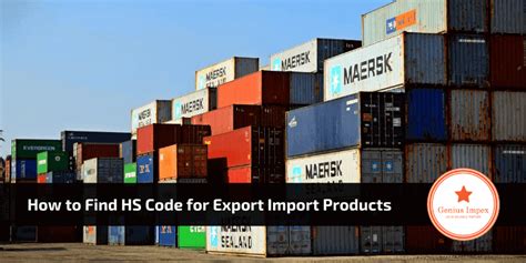 Where To Find Hs Code For Export