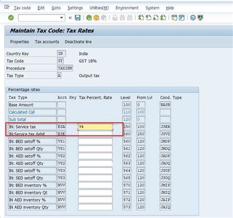 where to find tax code in billing document sap