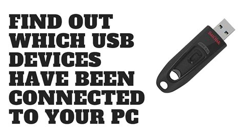 where to find usb device on pc