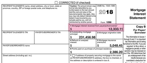 where to get 1098 mortgage interest forms