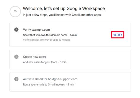 where to get google workspace verification code