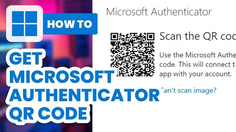 where to get microsoft authenticator qr code