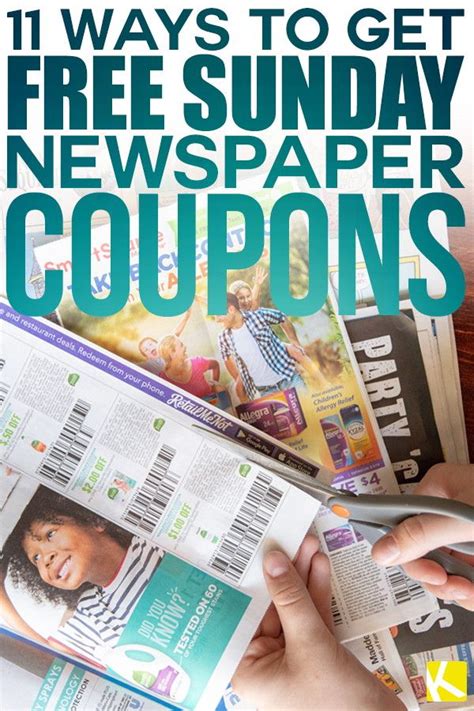 where to get newspaper coupons for free