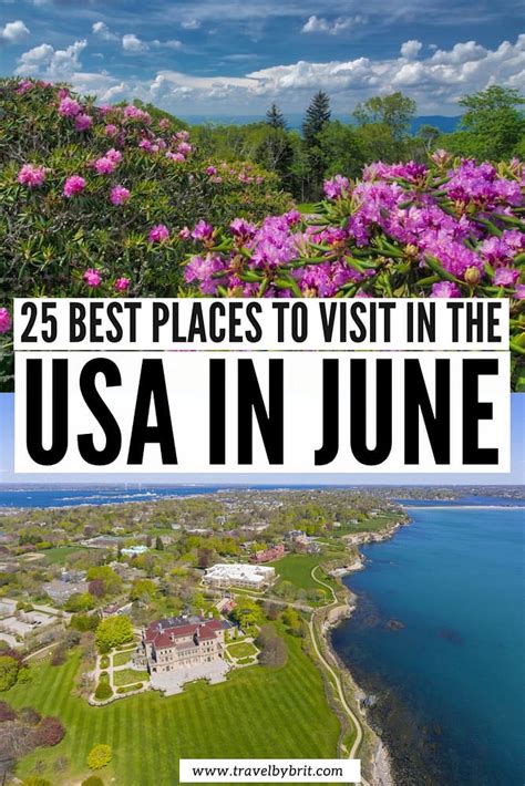 where to go in june for vacation in usa