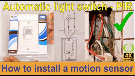 where to install motion sensor light