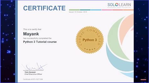 where to learn python for free with certificate