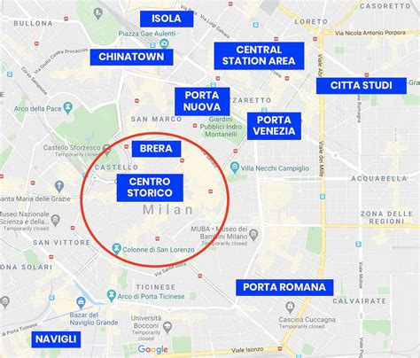where to live in milan