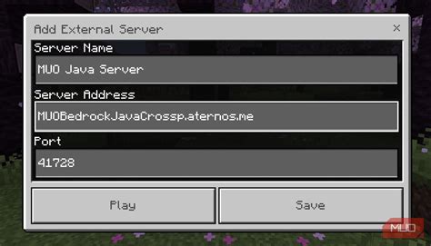 where to put server ip in minecraft java