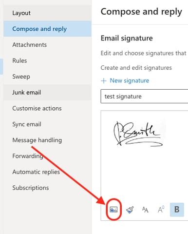 Where To Put Signature In Email