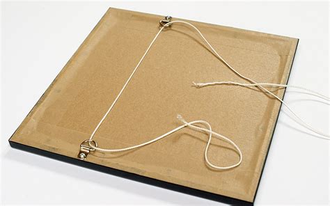 Where To Put The String On A Picture Frame