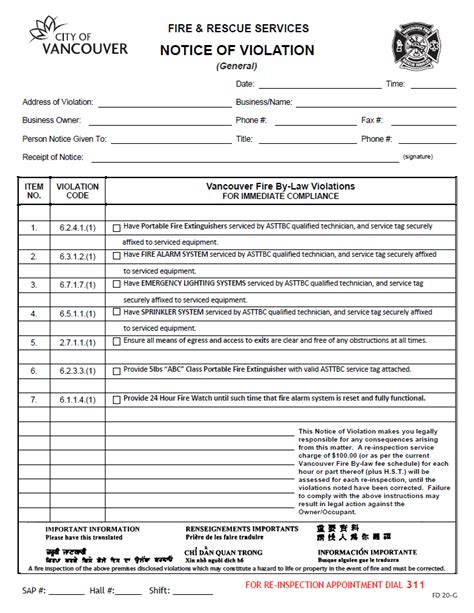 Where To Report Fire Code Violations