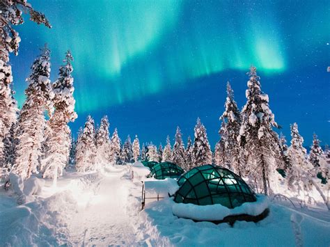 where to see aurora borealis in finland
