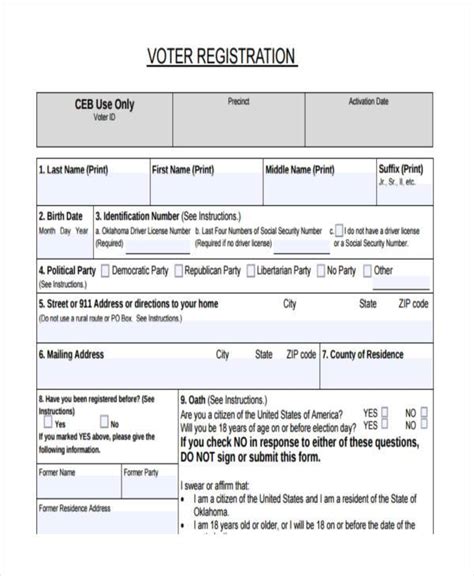 where to submit voter registration form