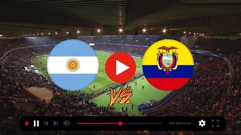 where to watch argentina vs ecuador live
