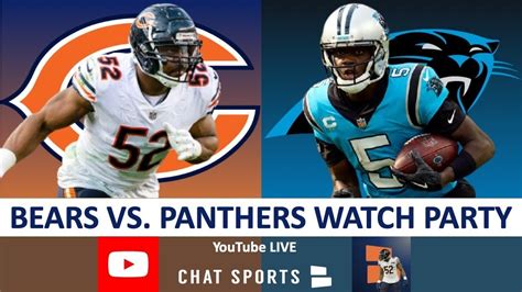 where to watch bears vs panthers