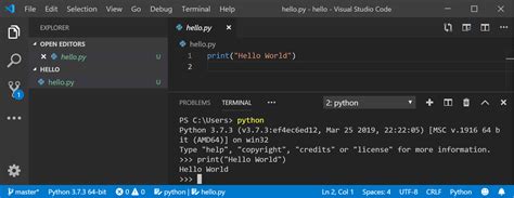 where to write python code in windows