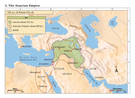 where was assyria in bible times