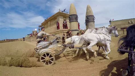 where was the chariot scene in ben hur filmed