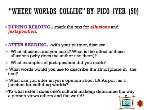 where worlds collide pico iyer summary