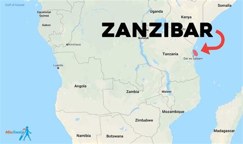 where zanzibar is located