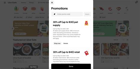 Where do I get uber eats promo code?