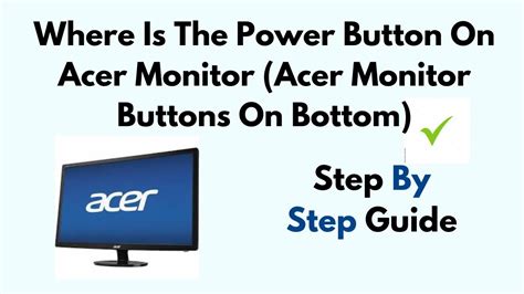 where is the power button on an acer laptop