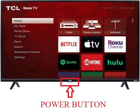How to Locate the Power Button on Your TCL Roku TV