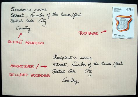 how to write address on envelope Eydik