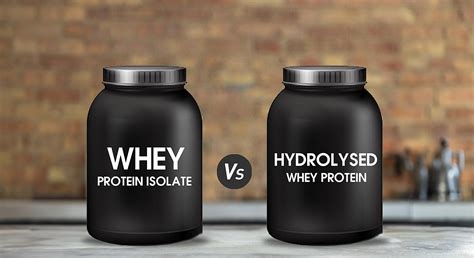 Whey Protein Isolate Vs Hydrolyzed Whey Protein Isolate