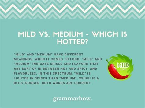 Which Is Hotter Mild Or Medium
