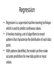 which algorithm is best suited for predicting continuous values