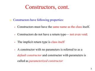 which among the following is the implicit return type of a constructor