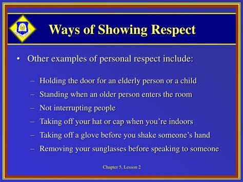 which are examples of mutual respect acls