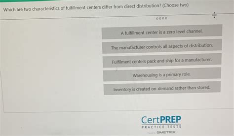 which are two characteristics of direct distribution