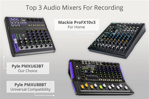 Which Audio Mixer Is Better