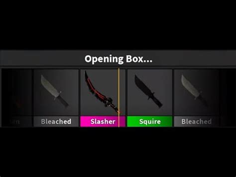 which box is slasher in mm2