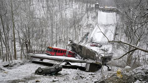 which bridge collapsed in pittsburgh today